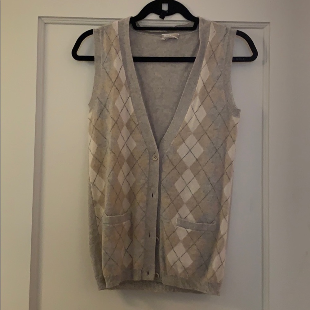 J. Crew cashmere vest